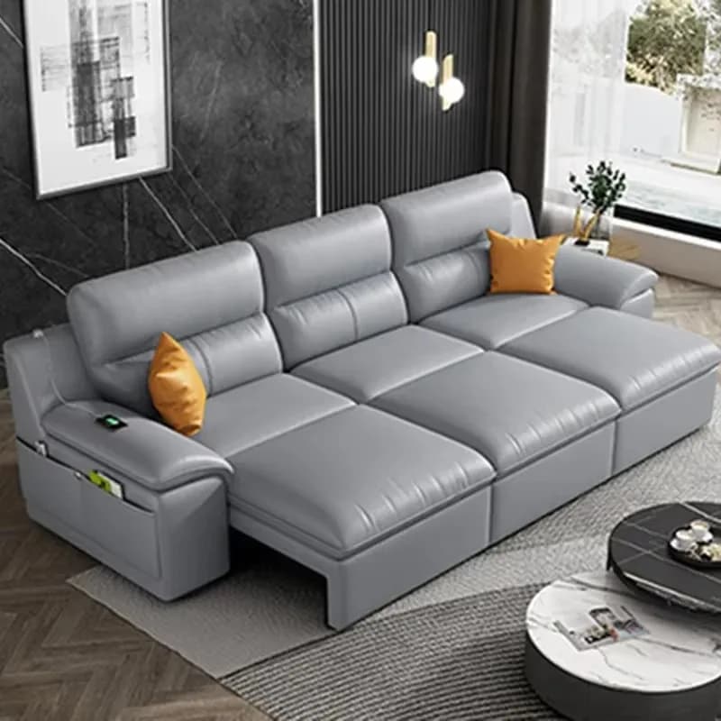 Armrest Loveseat Electric Sofa Waterproof Headrest Apartments Lounges Couch Luxury Oversized Relax Divano Soggiorno Furniture