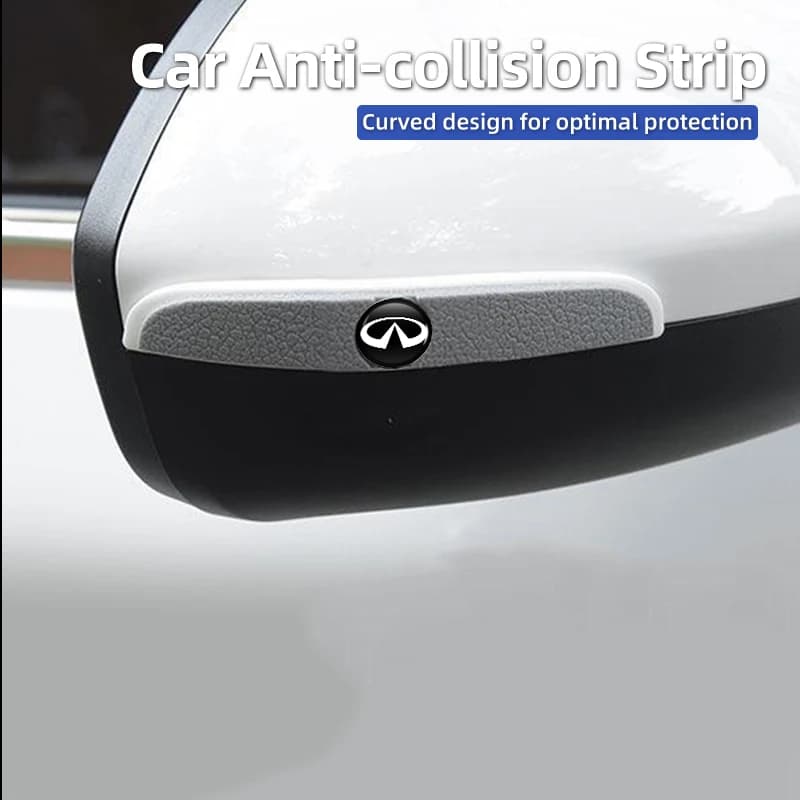Rubber Car Side Protection Strip Anti-scratch Strip Sticker Accessories For Infiniti Q50 FX35 Q30 G37 QX30 JX35 G25 FX50 EX35