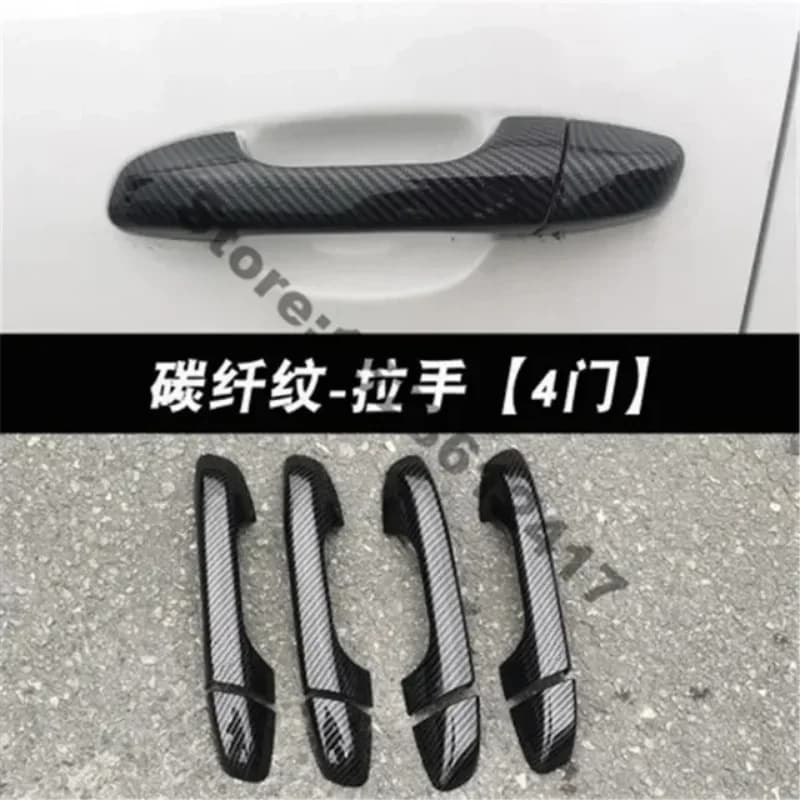 ABS Chrome Car Door Handle Protection Cover Doors Handle Covers Sticker For Kia Sportage QL KX5 2016 2017 2018 2019~2022