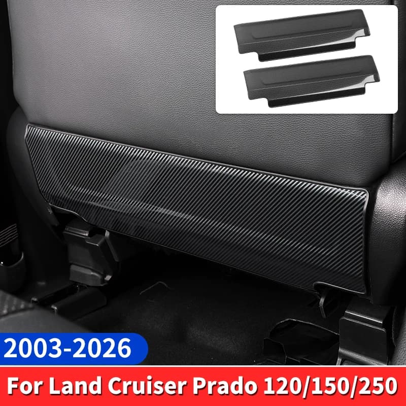 For Toyota 2003-2025 Land Cruiser Prado LC120 LC250 LC150 Car Seat Back Protector Kick Plate Interior Accessories Anti-Scratch