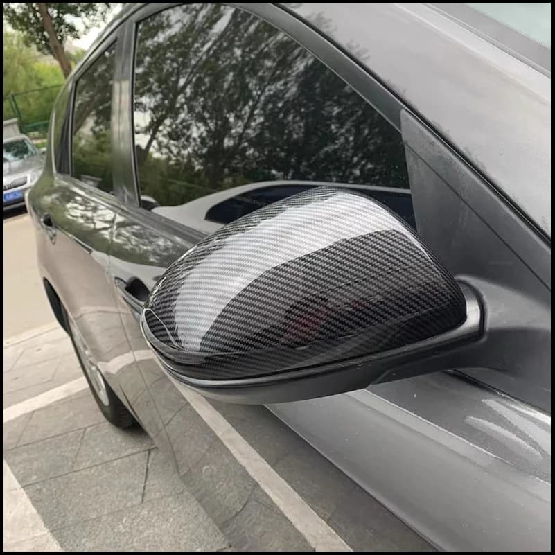 Car Styling For Mazda 2 Demio M2 2009-2014 Rearview Mirror Cover Caps Shell Housing Trim Auto Parts Accessories