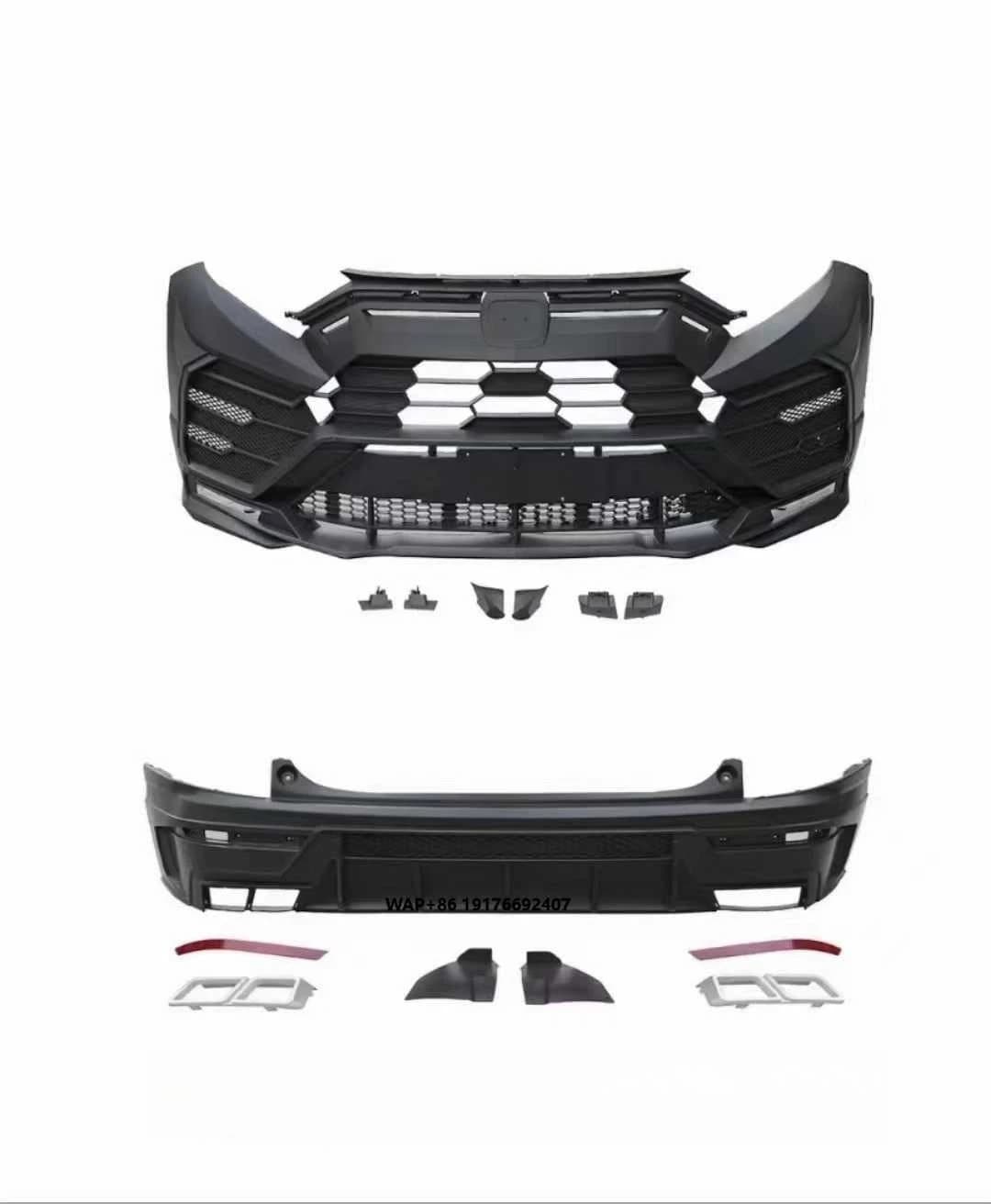 High Quality PP Material Body Kit for CR-V 2017-2022 Body Kit Front Bumper Rear Bumper High Fit Tuning Hot Sales Aero