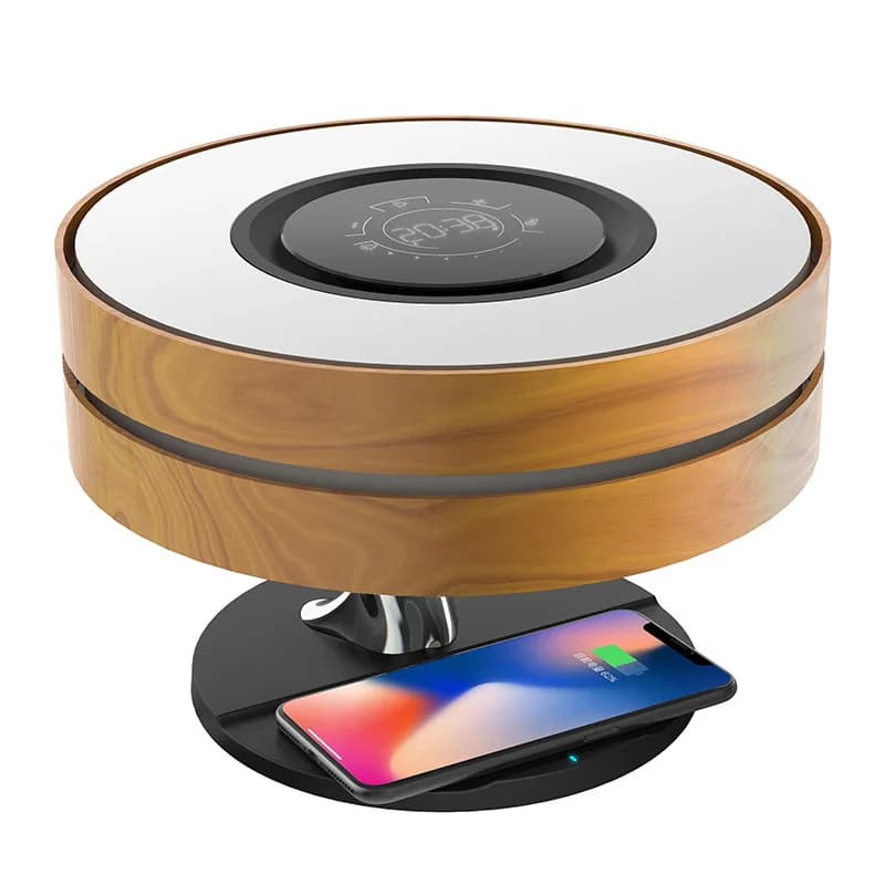Bluetooth speaker, desk lamp, audio, modern simple decoration, wireless charging lamp, bedroom smart bedside