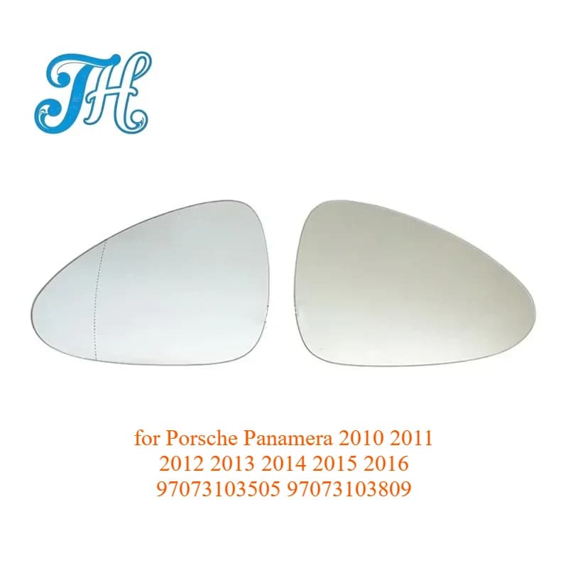 Replacement Left Right Heated Rear Mirror Glass for Porsche Panamera 2010 2011 2012 2013 2014 2015 2016 97073103505 97073103809