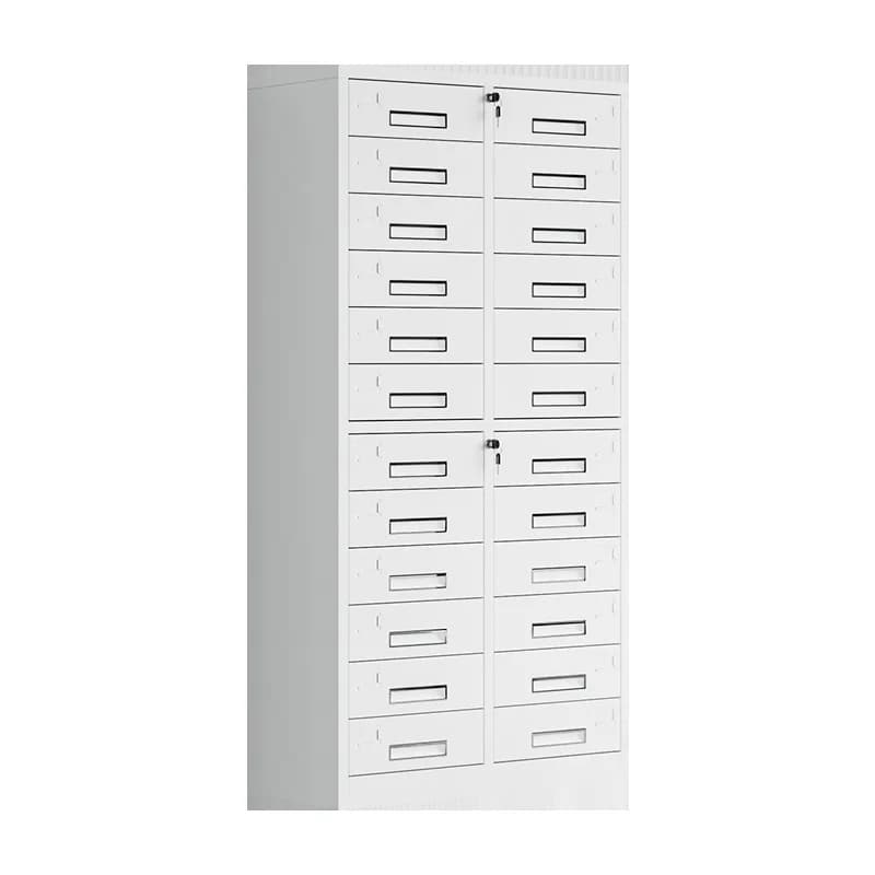 chest 24 bucket tin cabinet directory cabinet drawer file cabinet A4 data cabinet office file storage cabinet