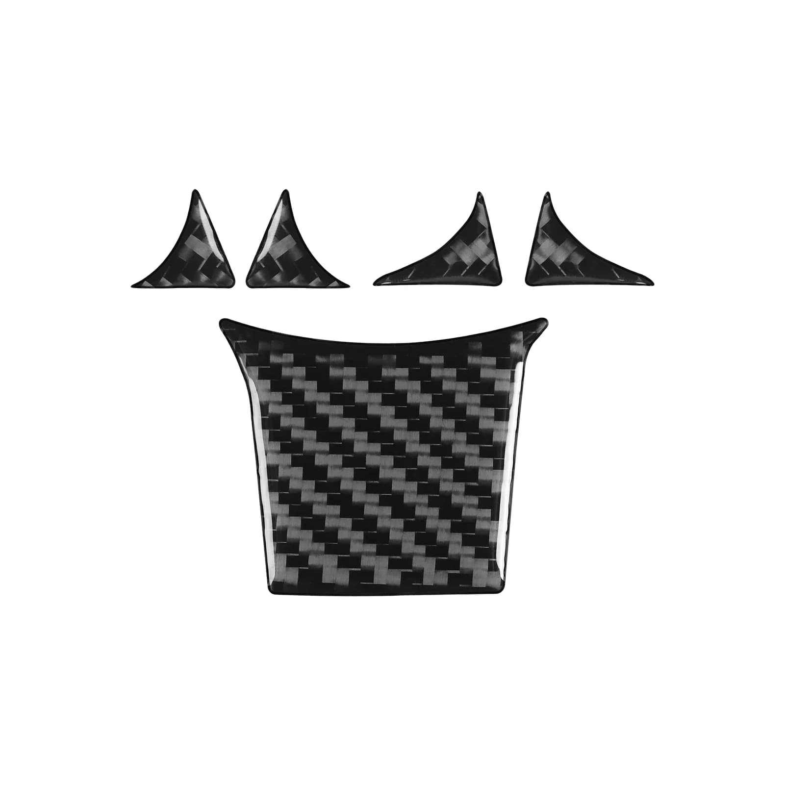 For Subaru BRZ/ For Toyota GR86 2021-up Carbon Fiber Decal Car Driving Buttons Interior Decorative Stickers