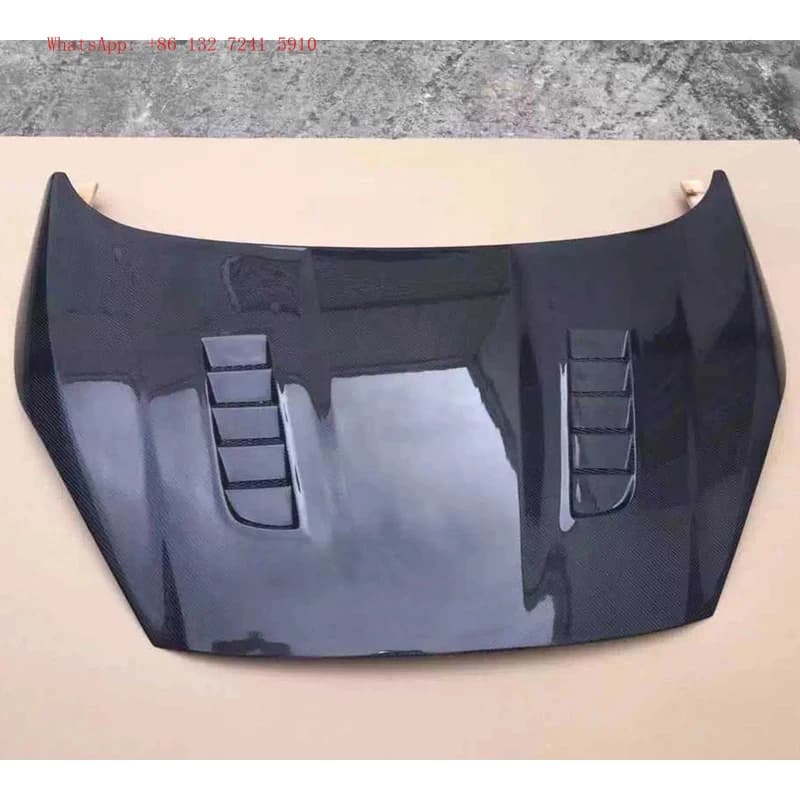 Upgrade Real Carbon Fiber Sport Hood, Premium Tuning Exterior Components, 2013-2024