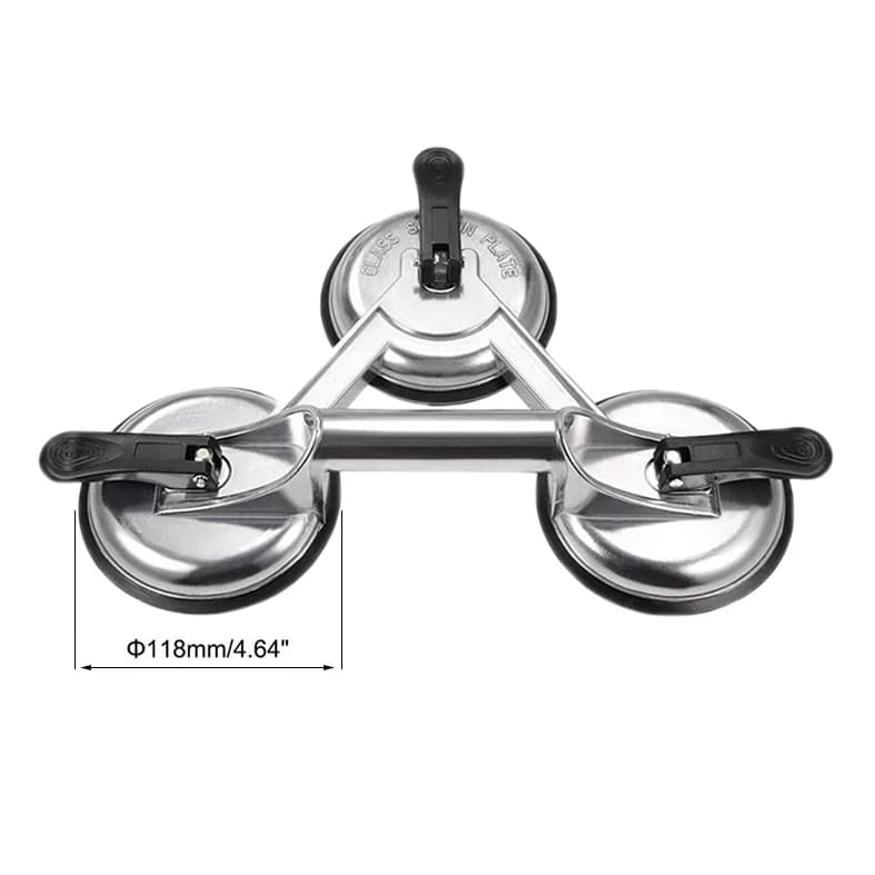 Strong Suction Lifter Three-Claw Thickened Suction Cup Glass Suction Cup for Tile Laying Floor Tile Handling Tool