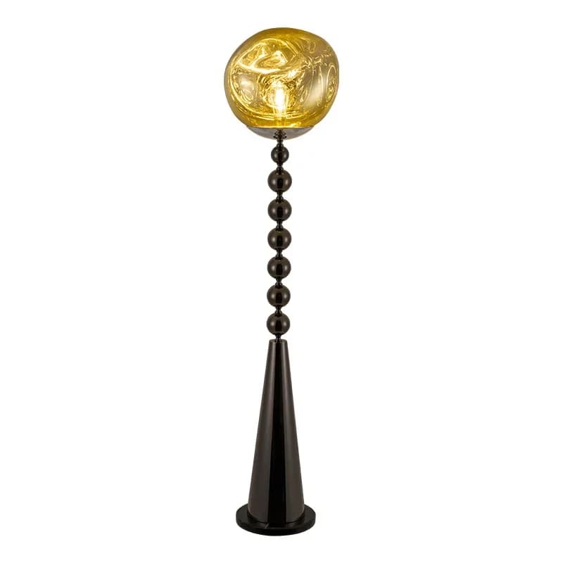Postmodern light luxury lava living room floor lamp high value creative hotel villa decoration bedroom floor lamp