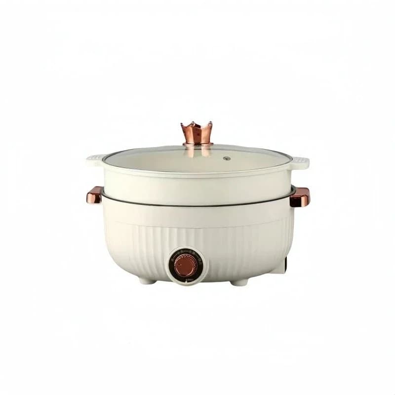 Multifunctional integrated pot Household dormitory appliances Non-stick cooking Small electric pot