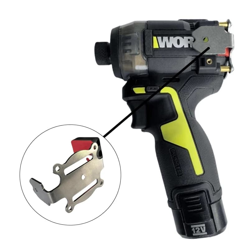 WU138/135/132 Quick Hanging for WORX Electric Drill Modification Kit Portable Batch Clip Storage Stainless Steel Fast Hanging