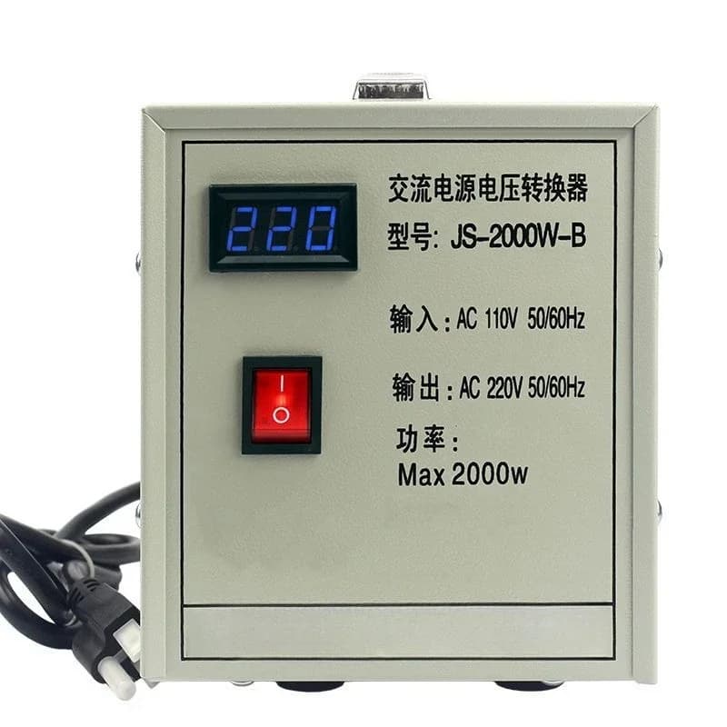 2000W Transformer 220V to 110V Power Supply Voltage Converter