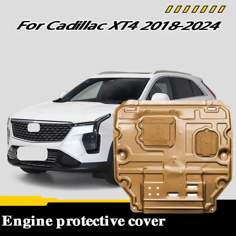 For Cadillac XT4 2018-2024 2.0T Engine Guard Plate Splash Shield Mud Fender Cover Mudguard Protector