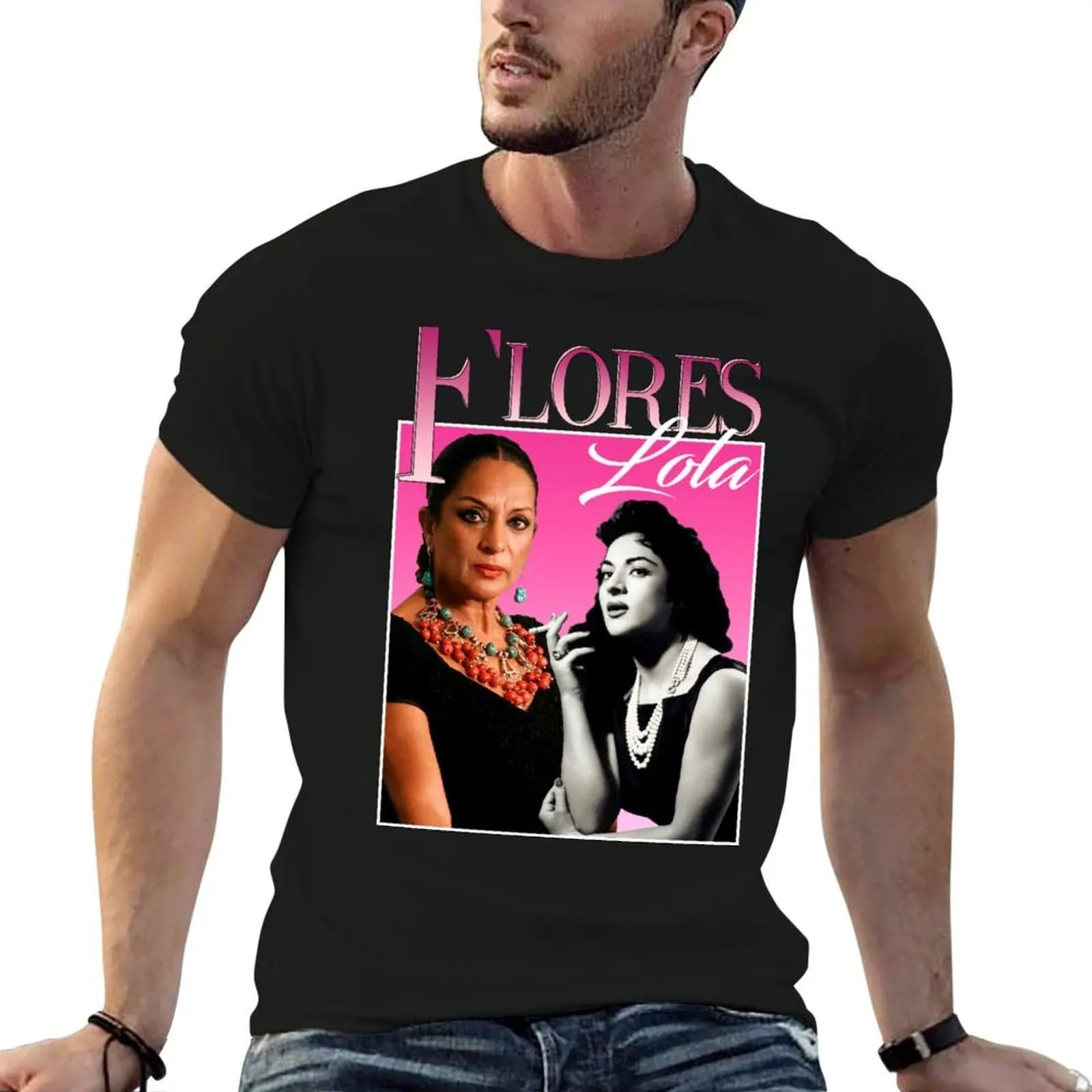 Lola Flores T-Shirt topping for a boy fruit of the loom mens t shirts