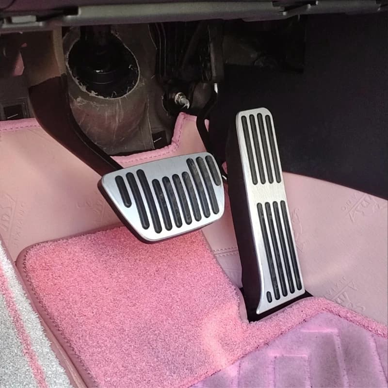 Aluminum Car Pedal Gas Brake Pedals Cover for Toyota Camry Avalon RAV4 2019-2023 for Lexus ES GS Accelerator Brake