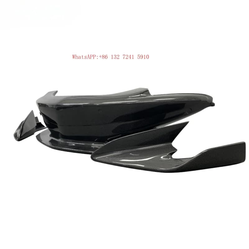 High Gloss Great Real Carbon Fiber Front