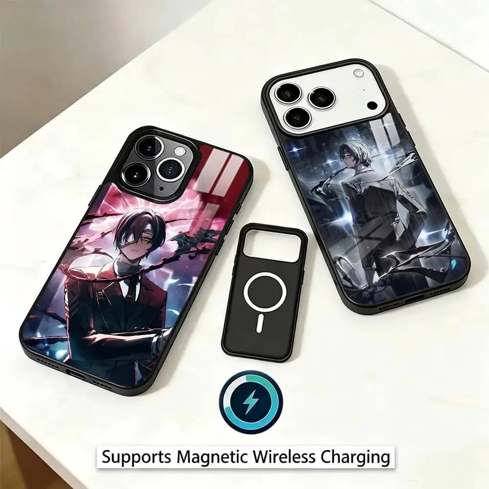 Limbus Company Yi Sang Phone Case For iPhone17,16,15,14,13,12,11 Plus,Pro Magnetic Supports Magnetic Wireless Charging