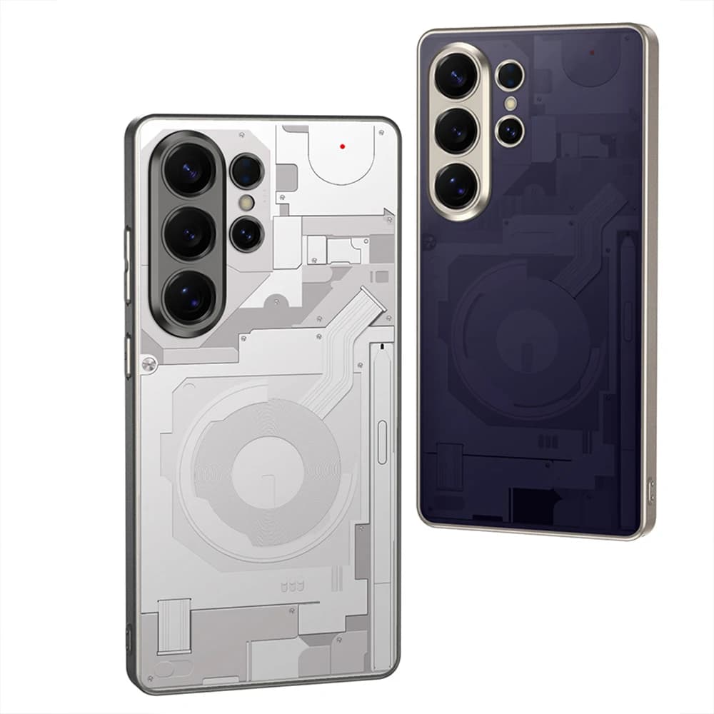 For Samsung Galaxy S26 Ultra S25 Ultra Case Luxury Technology Frosted Anti Fingerprint Shockproof Protection Cover Accessories