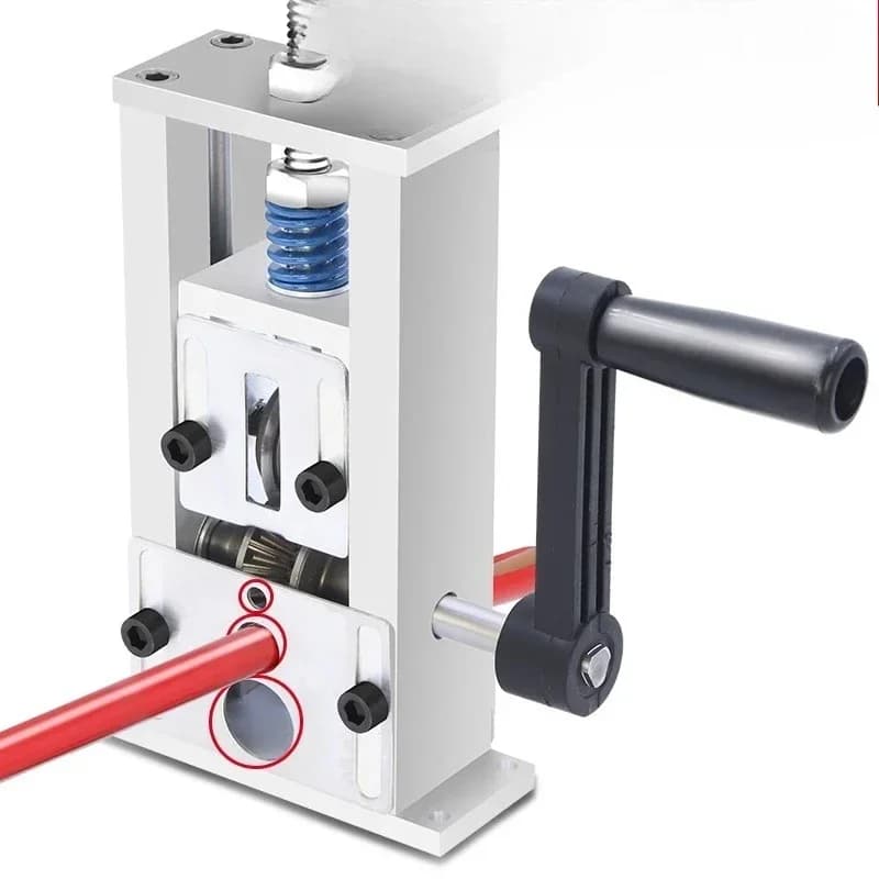 Wire stripping machine, household waste wire stripping artifact