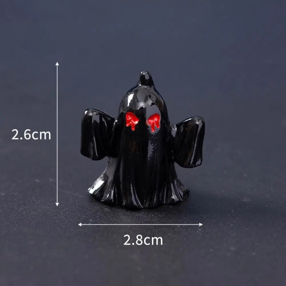 Creative Cartoon Halloween Small Ornaments DIY Mini Tombston Ornaments Resin Craft Resin Festival Ornaments Easter Decor