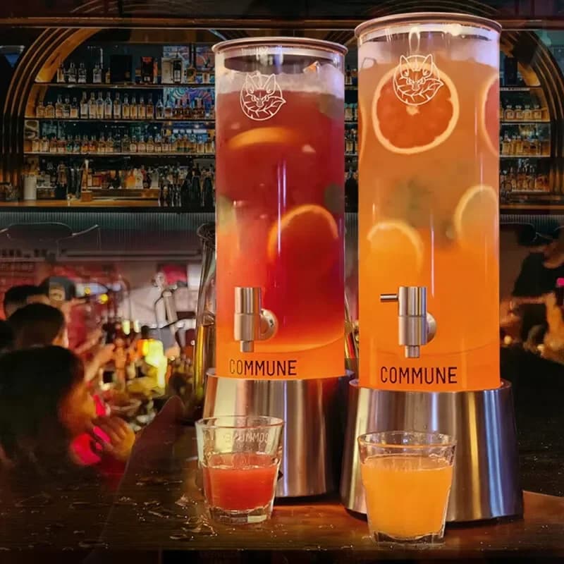 Liquor Cannon Bar Special Luminous Coke Keg Container Draft Beer Juice Draft Beer