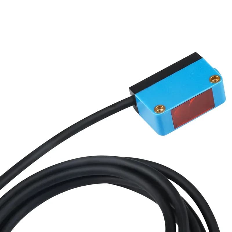 Automation equipment object counting specular reflection transparent bottle sensing optical sensor