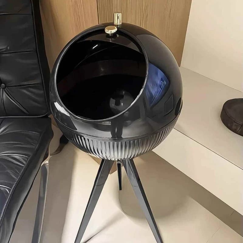 tall trash can, living room high-end household, large-capacity rack, garbage rack storage bucket