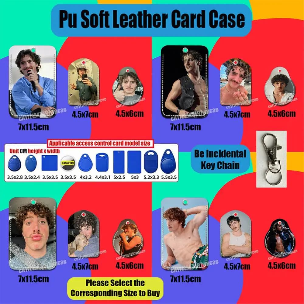 For B-Benson American Heart B-Boone For AirTag Case Card Holder Sleeve ID Credit Bank Access Badge For Air Tag Case Shell