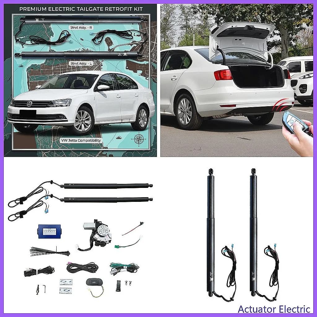 Electric Tailgate Lift for Volkswagen Sagitar 2018+, Auto Power Trunk Closer Opener System