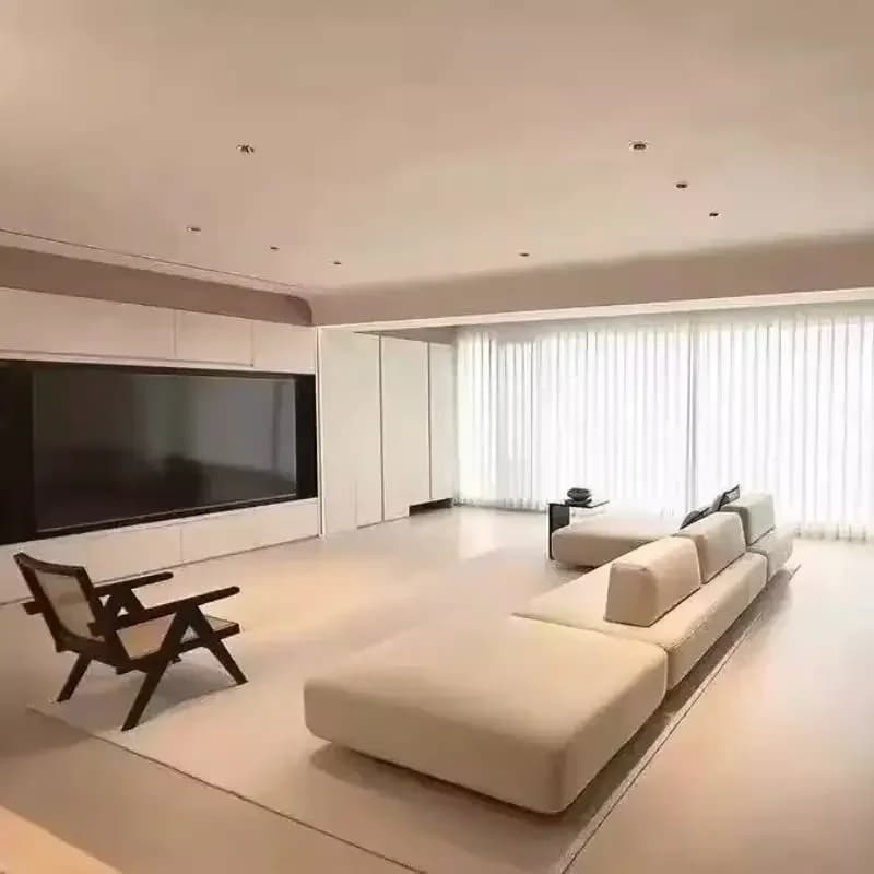 Narrow Puff Living Room Sofas Beige Designer Curved Floor Living Room Sofas Modular Corner Banken Woonkamer Furniture For Home