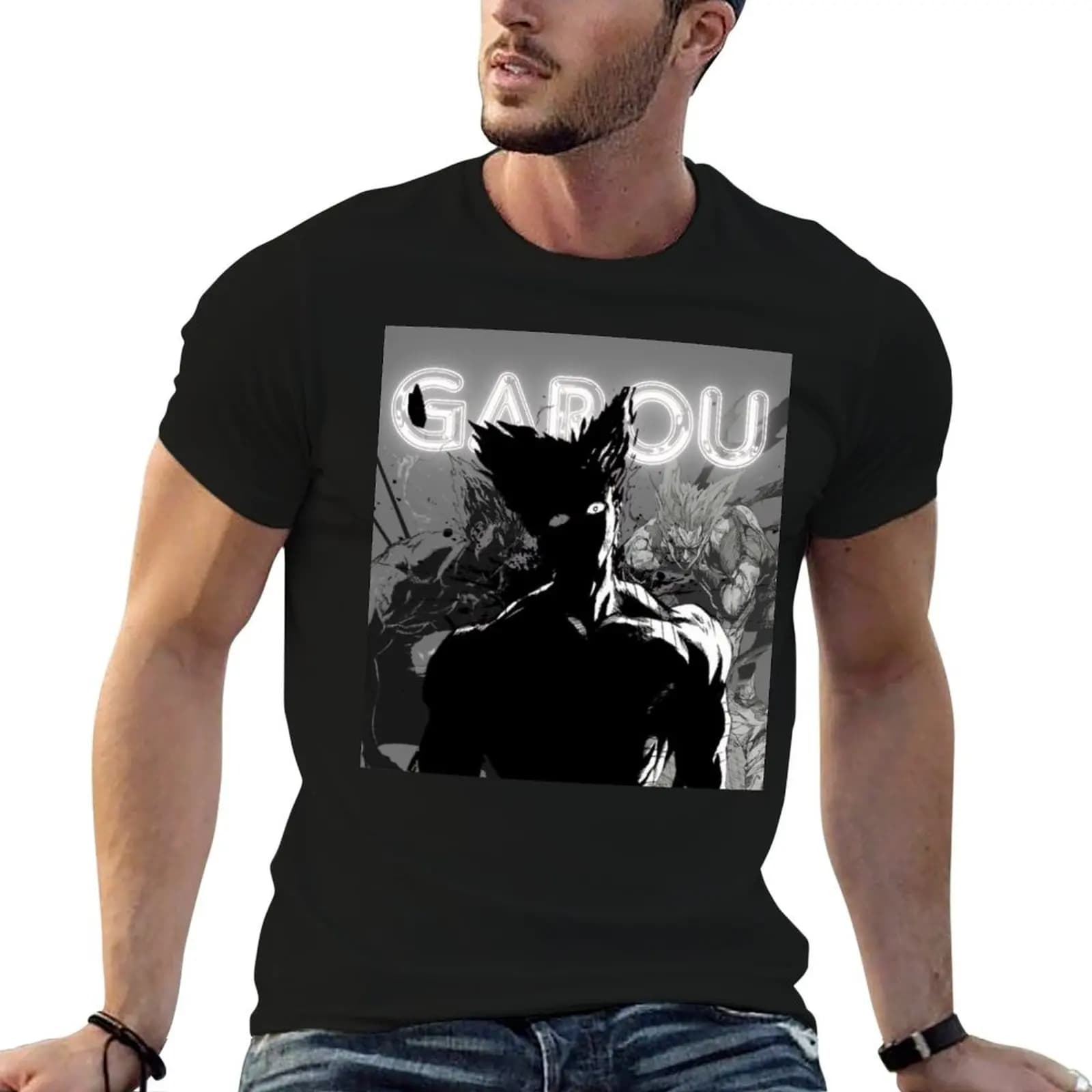 Garou an AntiHero T-Shirt t shirt for man t shirt man plain man t shirt luxury T-Shirt