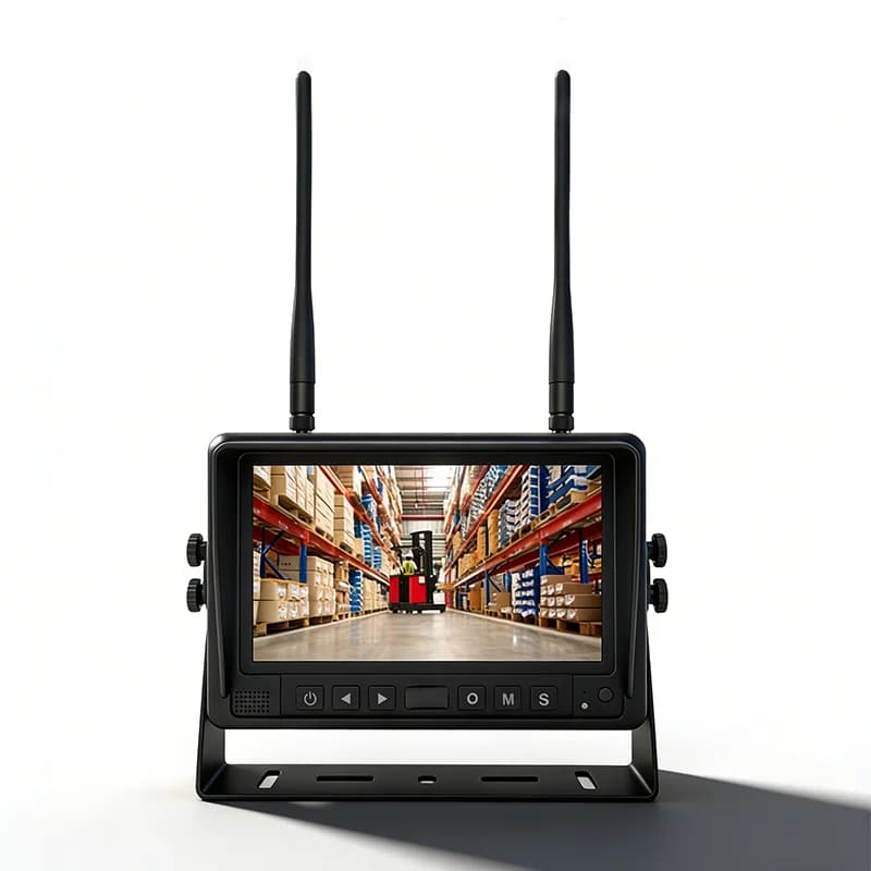 7 inch high definition wireless waterproof vehicle display for bus and truck s