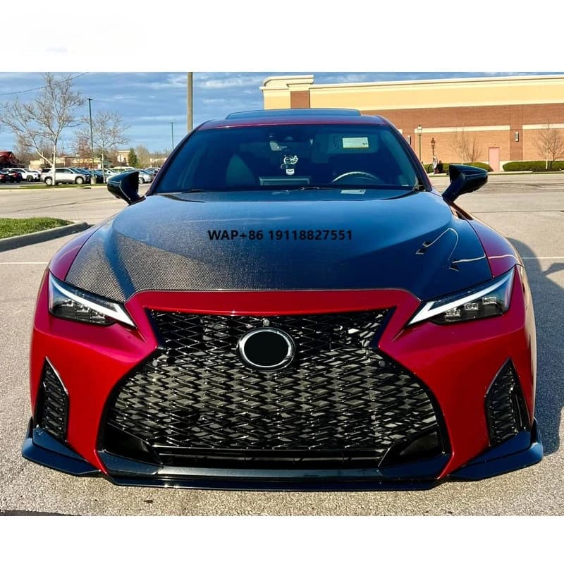 For 21-24  IS Carbon Fiber Engine Hood With OEM Style Carbon Fiber Engine Hood Decoration for Automotive Use