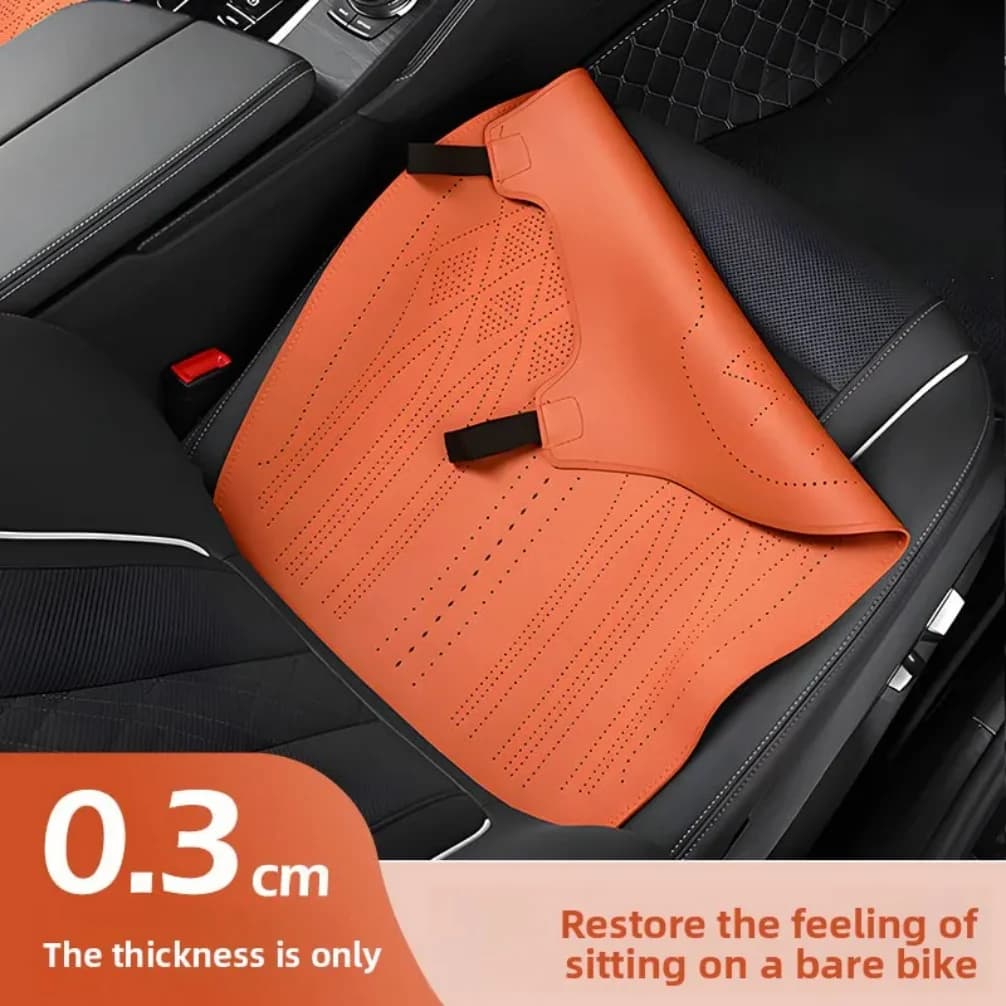 Four Season Universal Suede Car Seat Cushion Pad Mat Breathable and Ventilated Seat Cover Protector Double-sided seat cushion