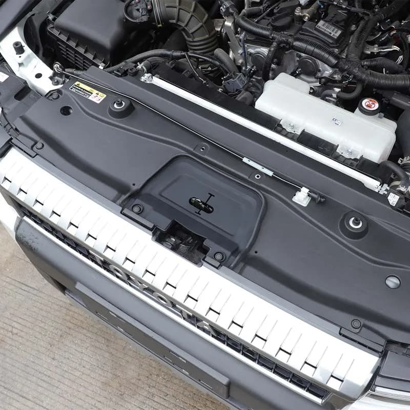 For Toyota Land Cruiser Prado 250 LC250 24-25 Car Front engine compartment latch dustproof protective pad Cover Car Accessories