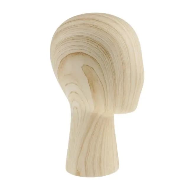 Wood Grain Head Imitates,Mold Special Head Eeep,Hat Display Stand Wig Bracket AT405