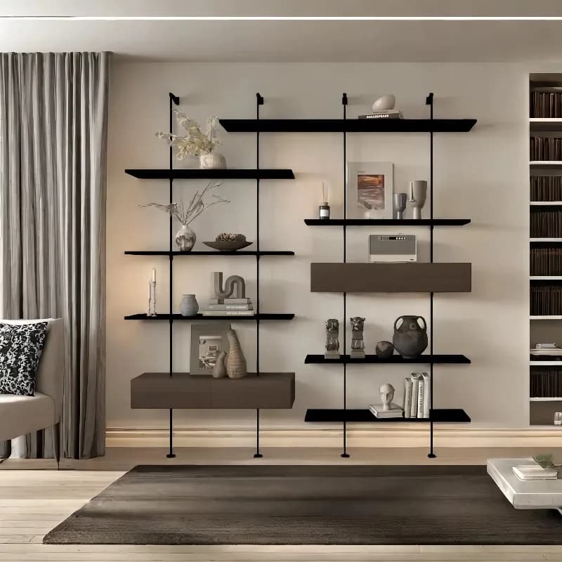 Librero Storage Living Room Cabinets House Container Living Room Cabinets Shelf Display Meuble De Rangement Trendy Furniture