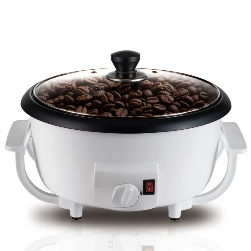 Household coffee roaster, bean dryer, health pot, fried peanuts, stir fry pot, baked beans machine