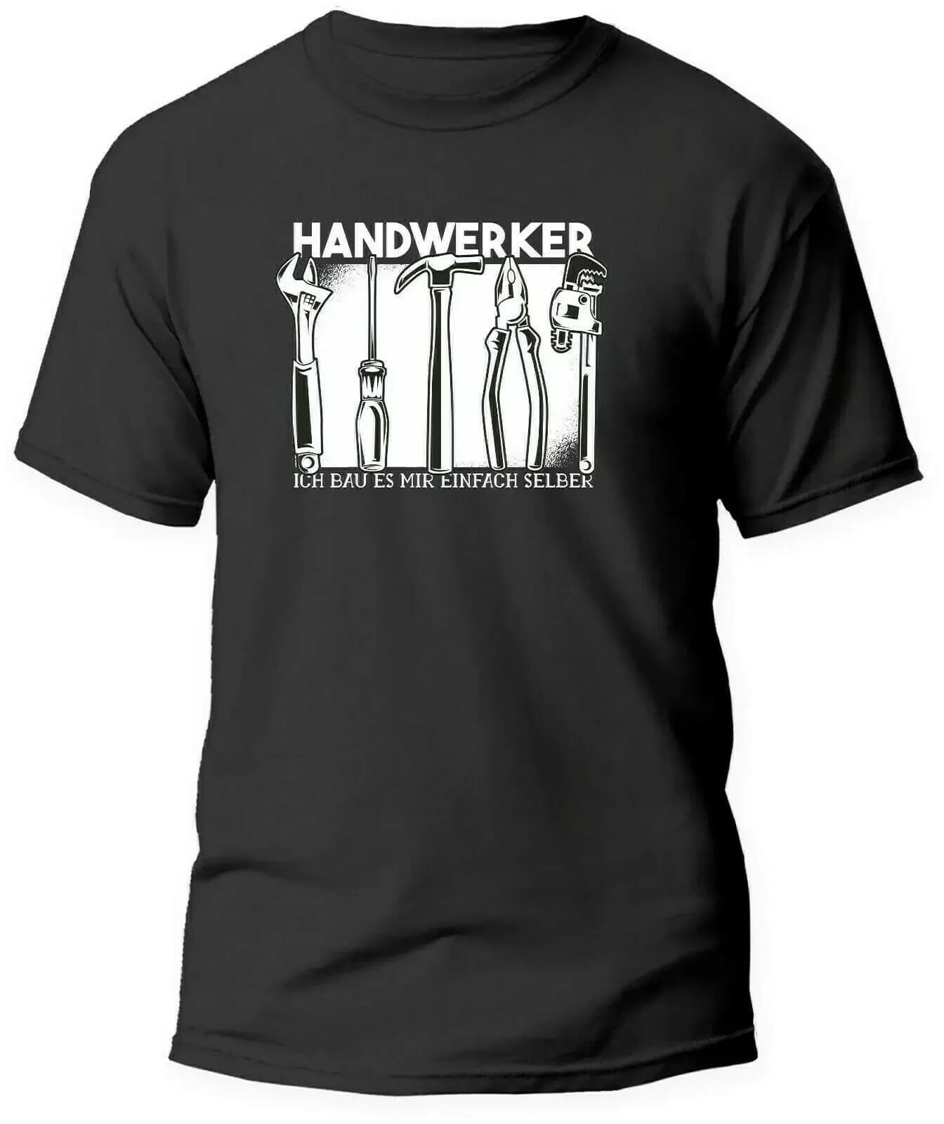 Handwerker TShirt Mechaniker Schrauber Spruch Lustiges Geschenk Für Heimwerker Men's 100% Cotton Casual Tshirts Loose Top S-3XL