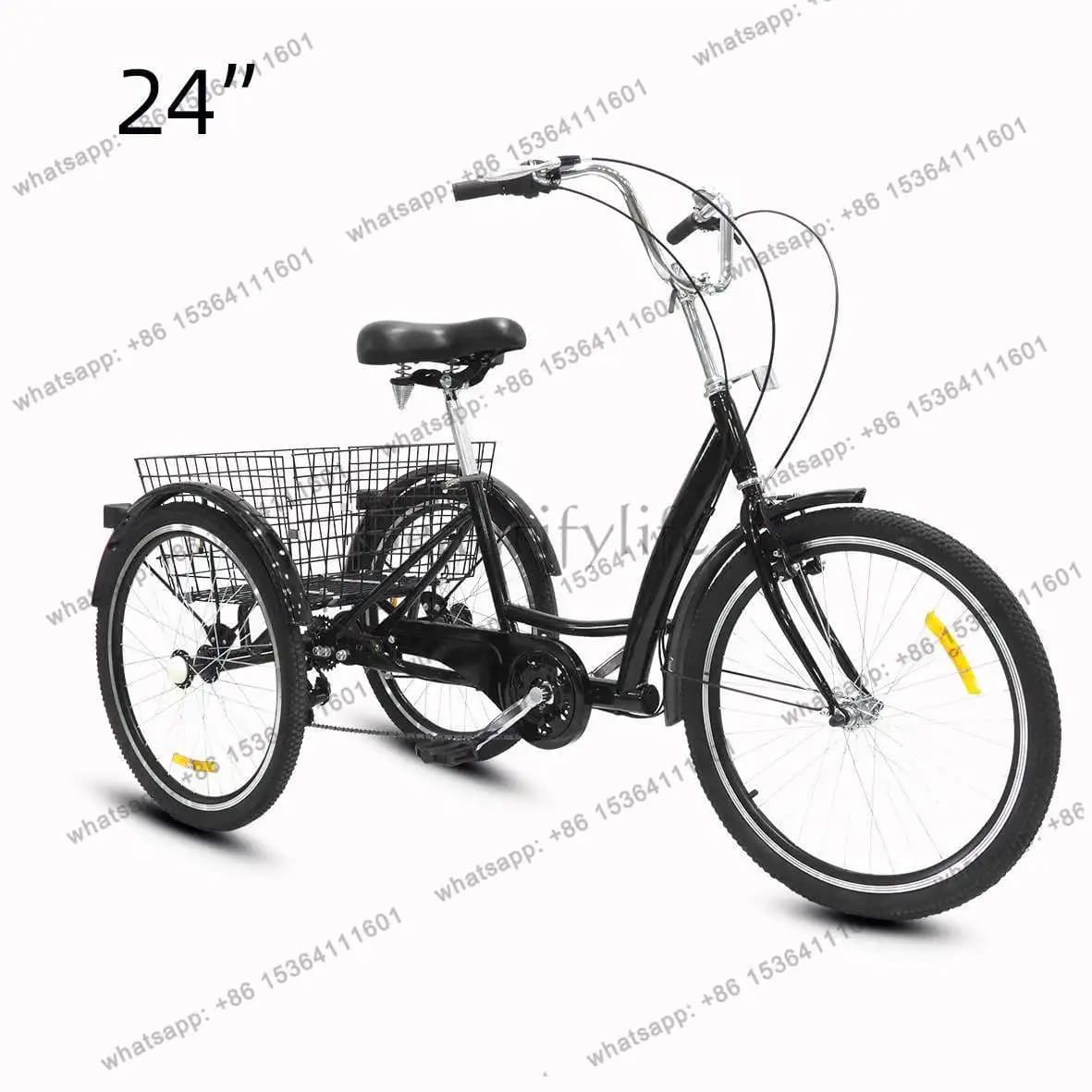 Bicycle tricycle elderly pedal human tricycle