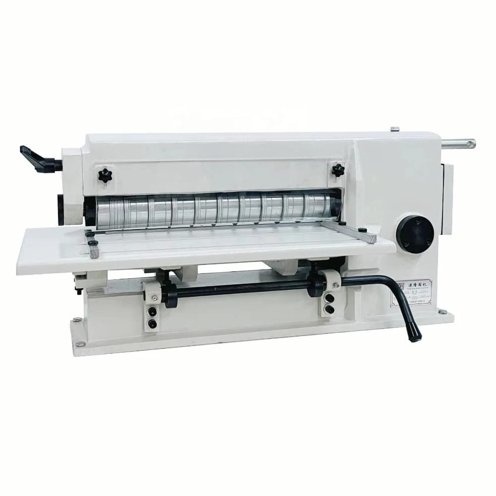 Factory Price Leather Belt Cutting Machine Belt, EVA, PVC Cutting Leather Separator Machine
