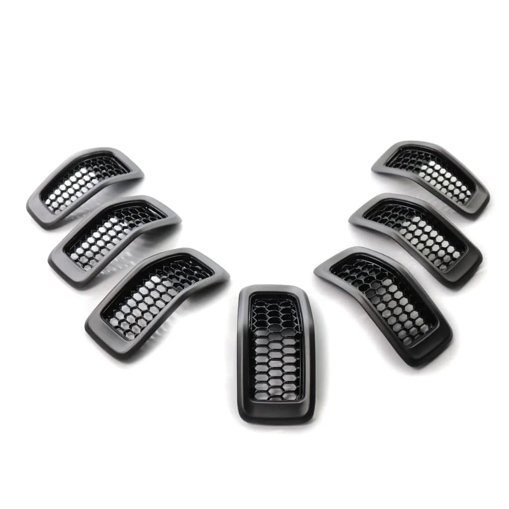 Suitable for JEEP Jeep Free Light 2014-2018 Front Bumper Plated Grille Mesh