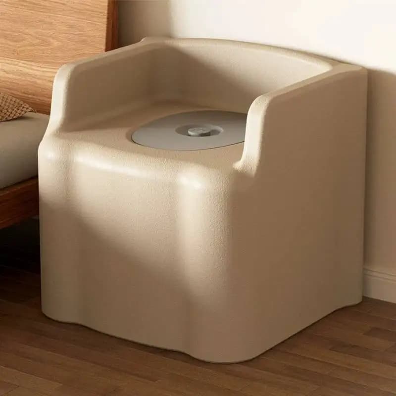 Senior Modern Bathroom Stool Beige Comfortable Design Unique Shower Chairs Elderly Waterproof Badkamerstoel Bathroom Furniture