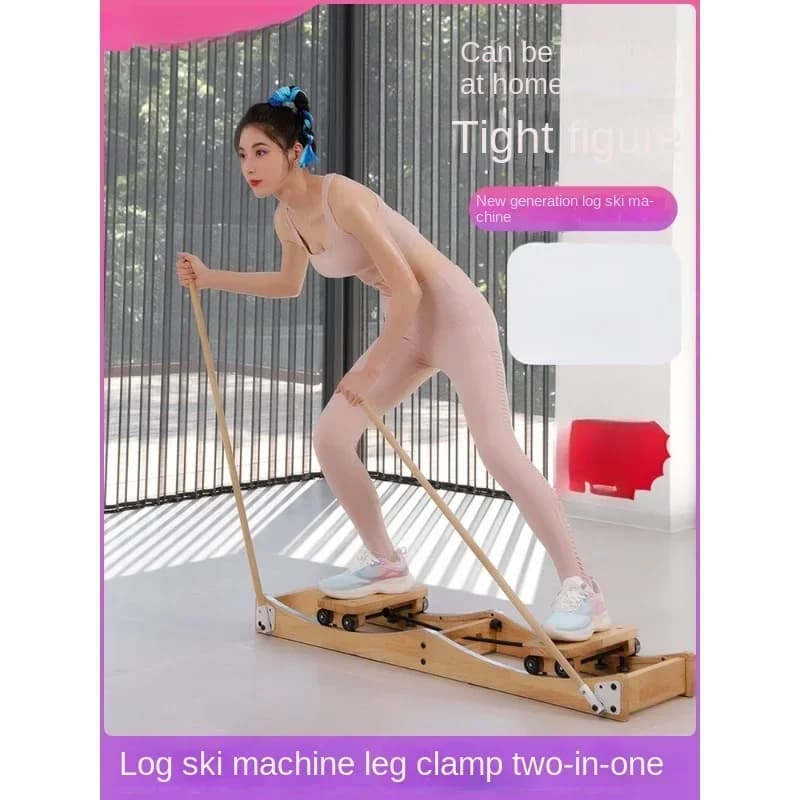 Pelvic floor trainer, slimming solid wood ski machine, slimming leg clamp, inner leg bottom exerciseHOT SALES
