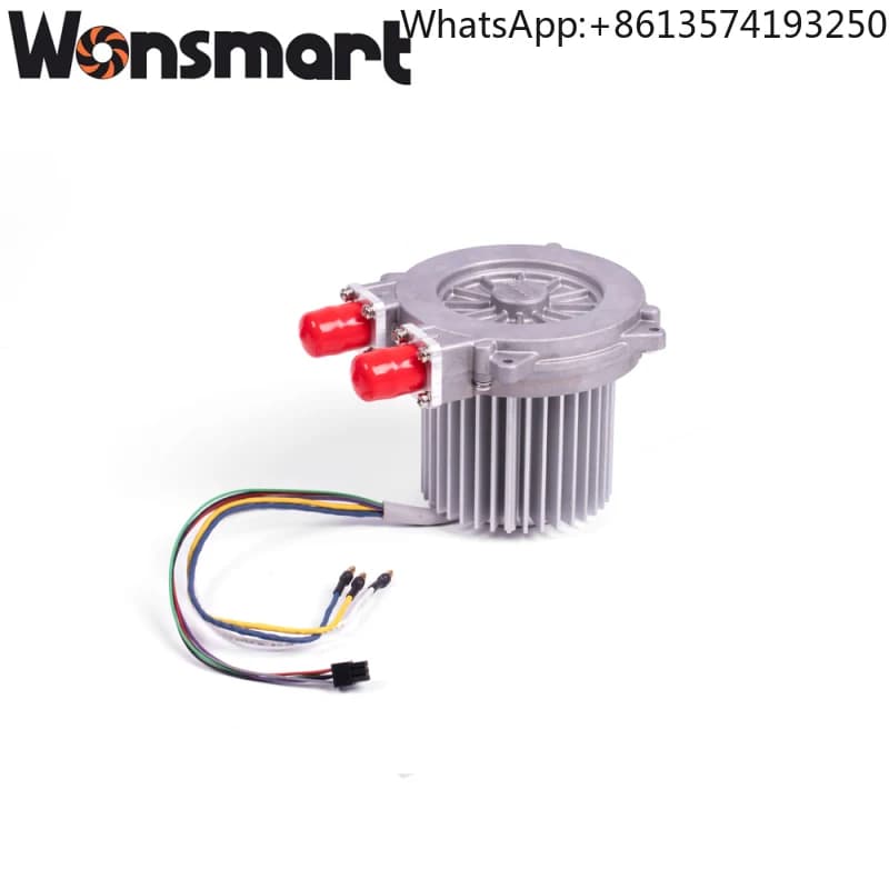 24VDC/48VDC High-Pressure DC Blower 14CFM Air Volume 28kpa Brushless Turbine Blower with 15mm Outlet Diameter with Driver
