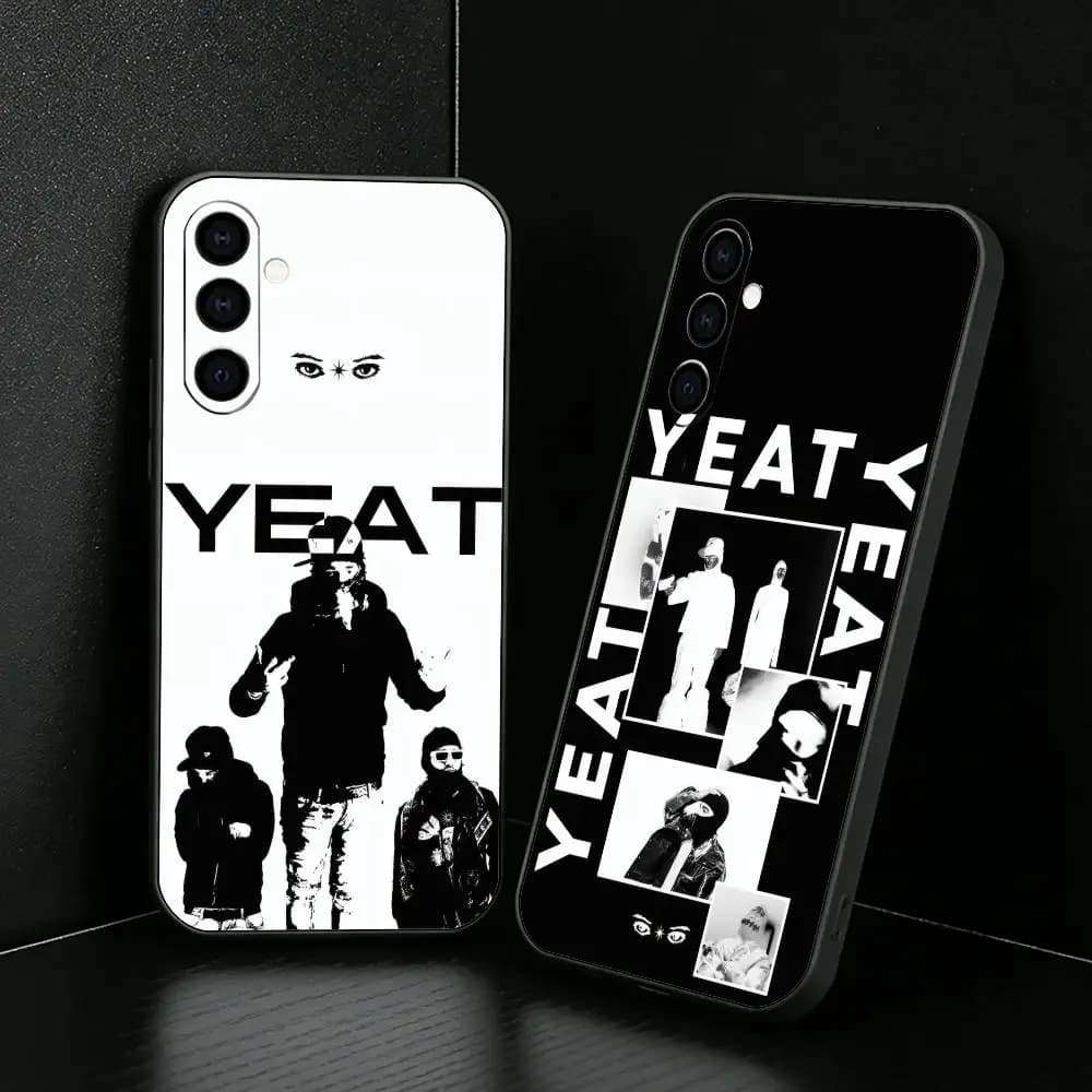 Y-Yeat A-AfterlyfeES Rapper Phone Case For Samsung Galaxy A73,A72,A71,A70,A52,A51 Others Soft Black Cover