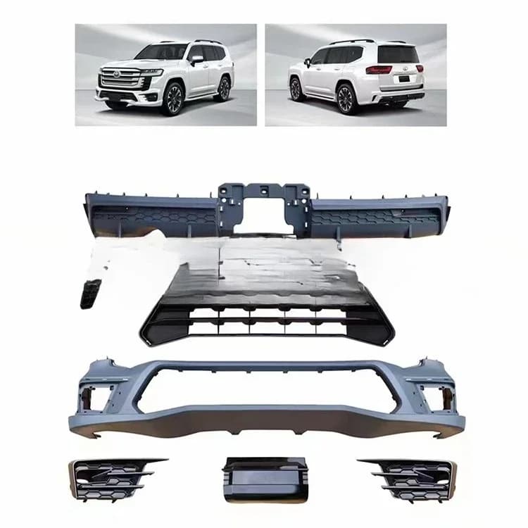 Car Bumper Surrounded Kuwait Model for 22-23 Toyota Rand Cooluzer LC300 Front and rear bars