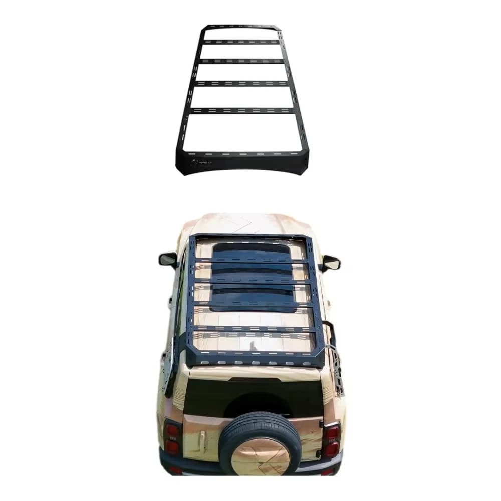 Raptor 2025 2026 Car Roof Rack Luggage Carrier Iron Material Over 100kg Capacity Exterior Accessories