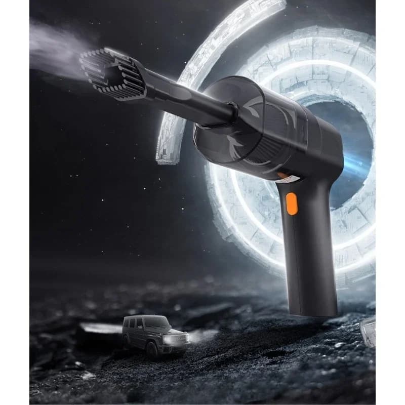 Car vacuum cleaner, car wireless charging, car household large suction power