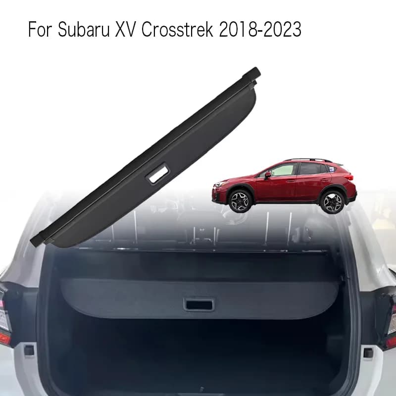 Auto Trunk Curtain Organizer Cover For Subaru XV Crosstrek 2018-2023 Car Cargo Cover Trunk Rear Rack Shield Shade Luggage